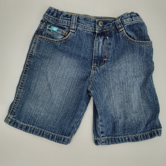 SOUTH POLE Vintage Kid's Distressed Look Relaxed Fit Denim Jean Shorts 6 Boys - Picture 3 of 8